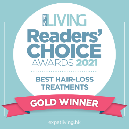EXPAT LIVING 雜誌2021年讀者選擇最佳生髮療程金獎